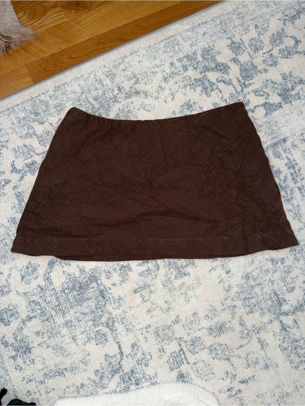 Brown Women's Mini Skirt
